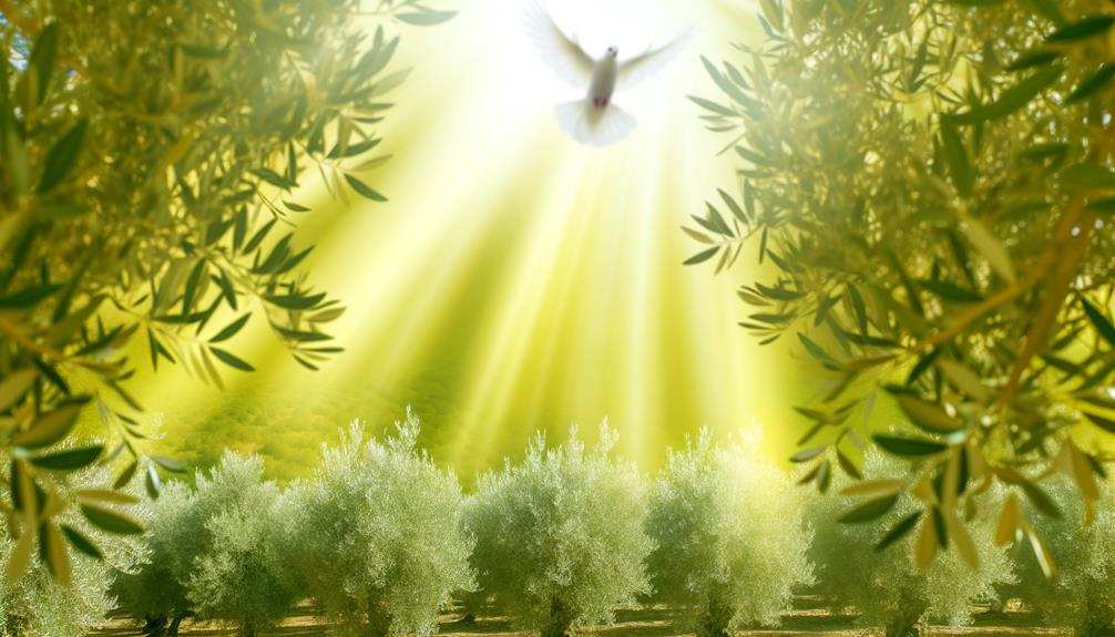 divine presence and olives