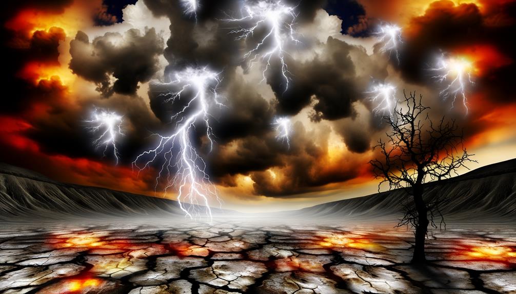 divine punishment and fury