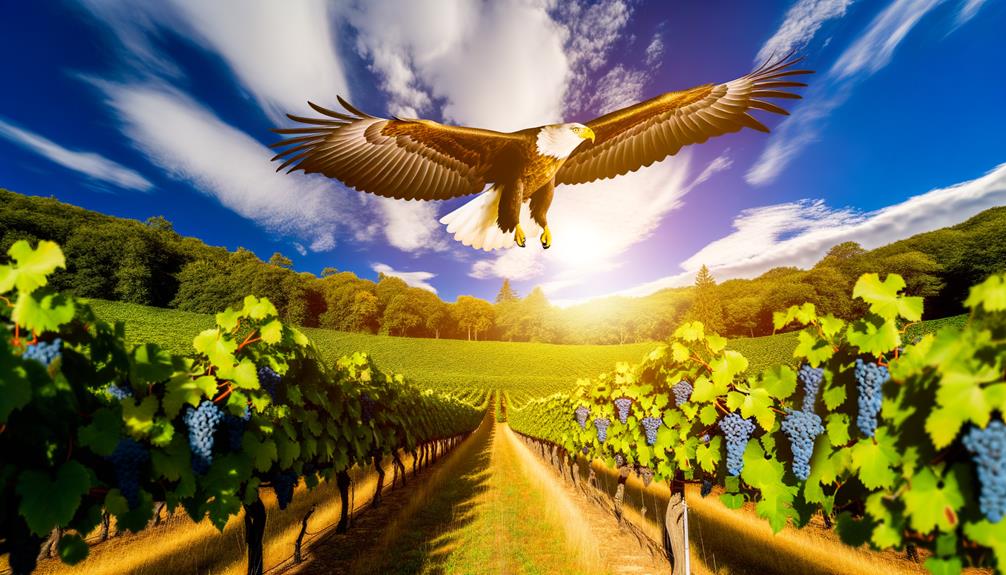 eagle versus vine struggle