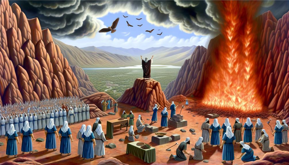 elijah confronts israel s idolatry