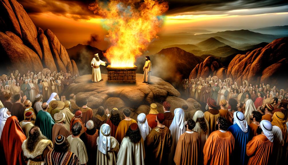 elijah confronts prophets baal