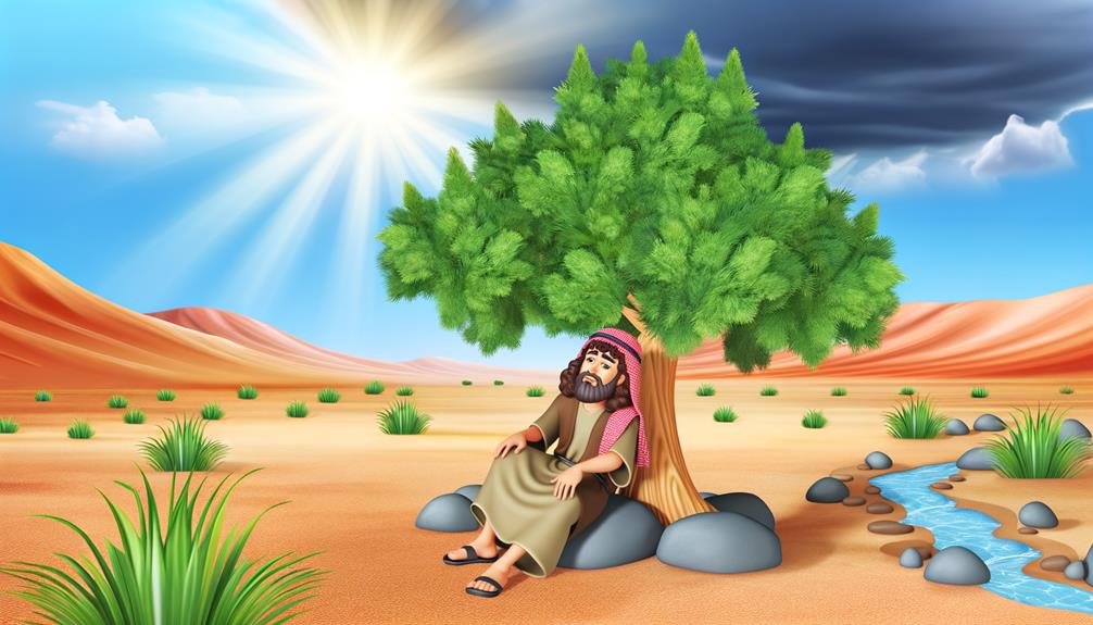 elijah s refuge under juniper