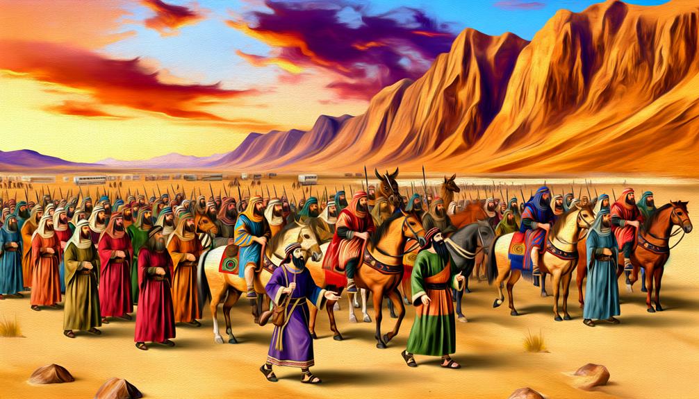 esau s formidable 400 warriors