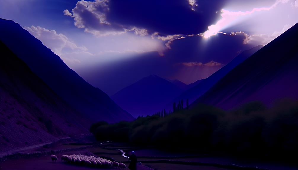 fearless through dark valleys