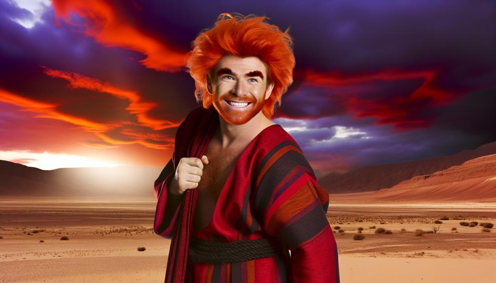 fiery redhead esau character