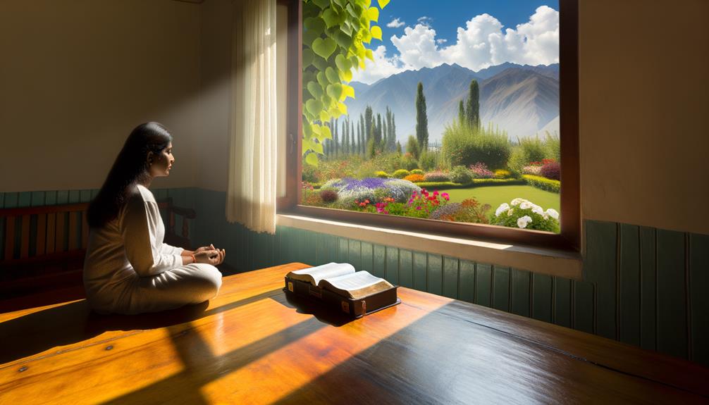 finding peace in prayer