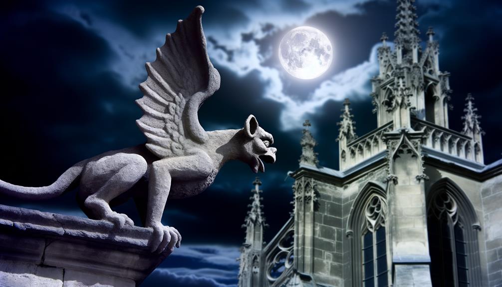 gargoyles guarding against evil