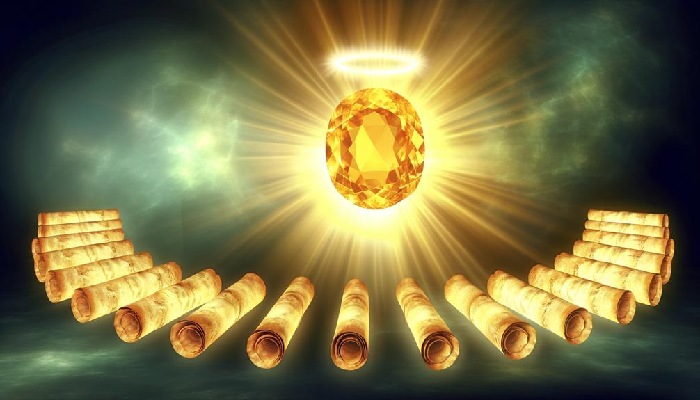 gemstone and enlightened knowledge