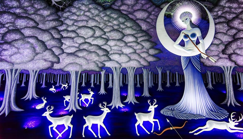 goddess of wilderness and hunt