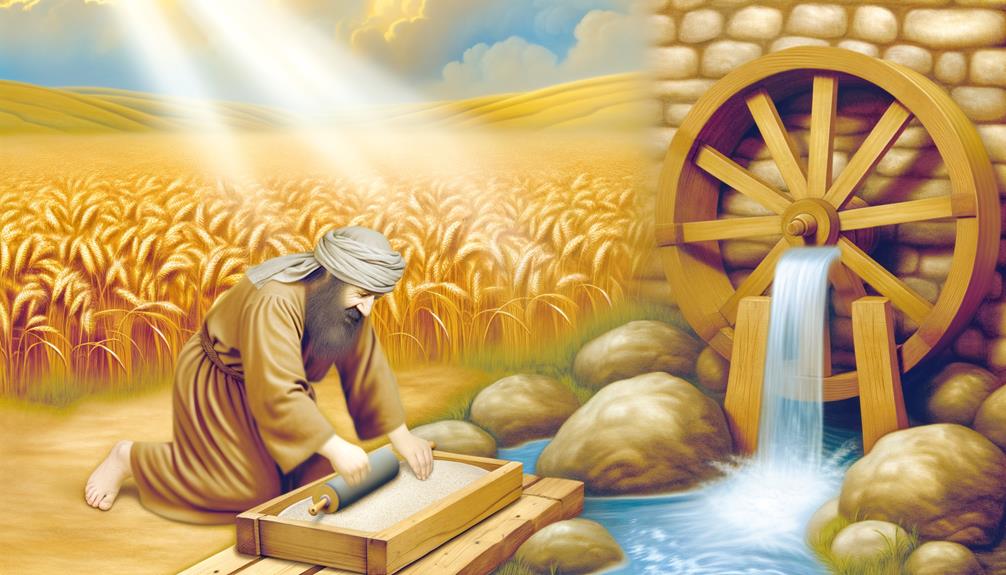 grain and flour symbolism