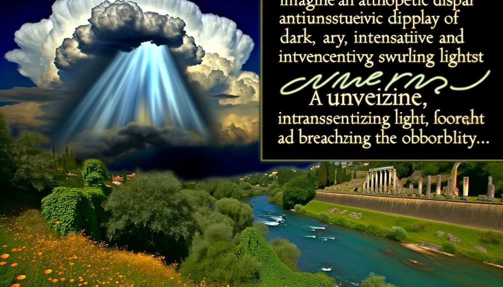 heavenly authority and grandeur