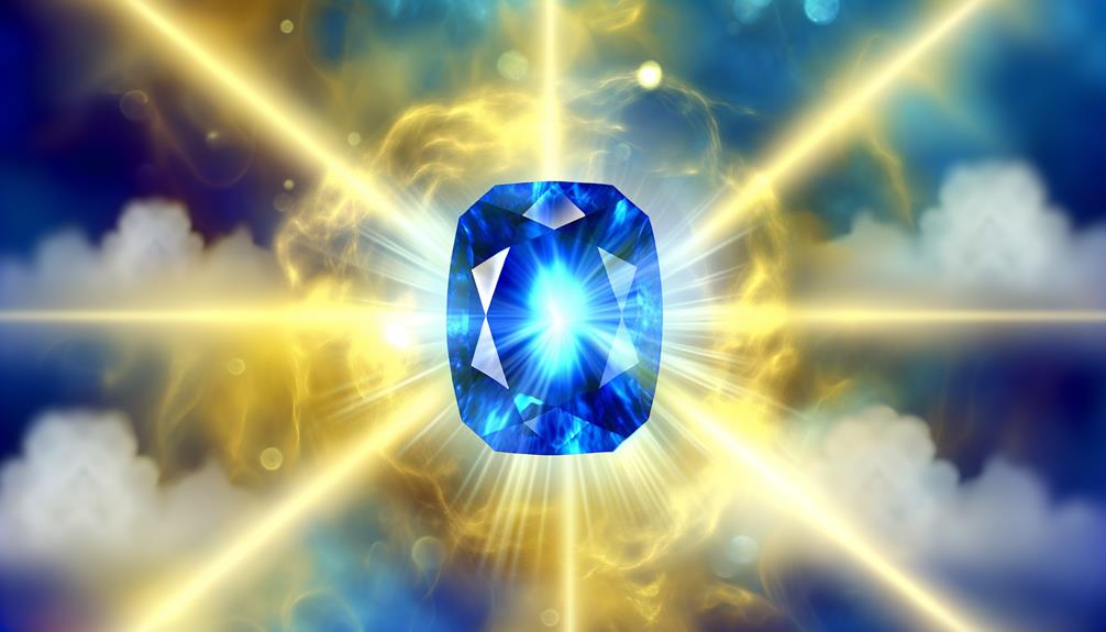 heavenly blue gemstone treasure