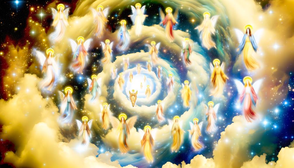 heavenly divine beings