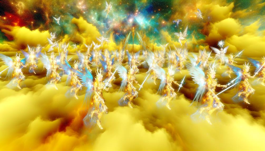 heavenly forces mobilized together