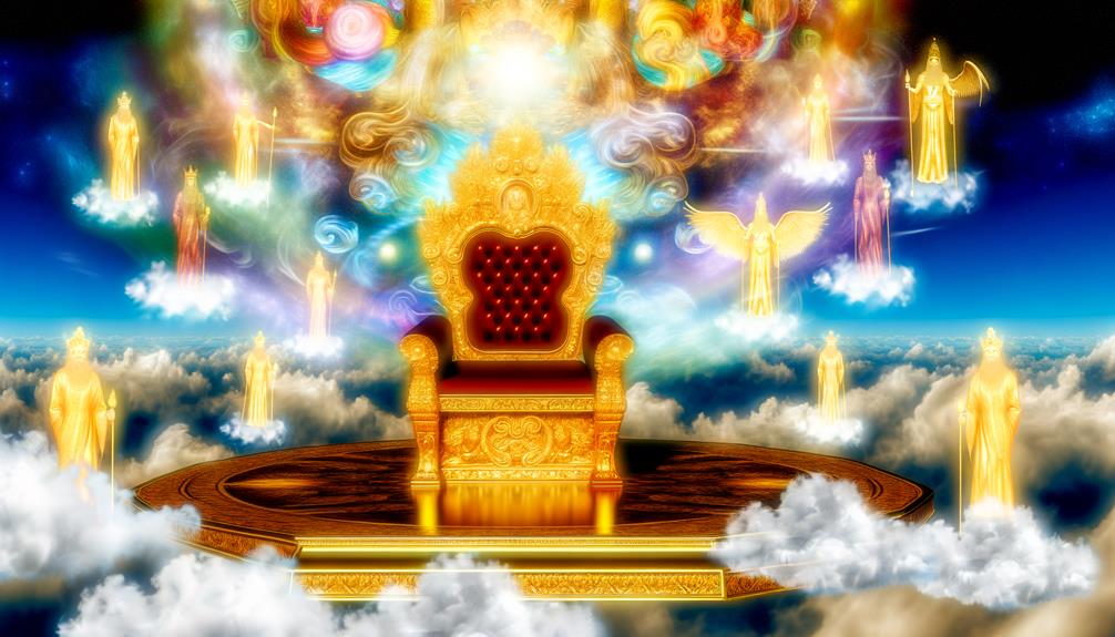 heavenly seats of authority
