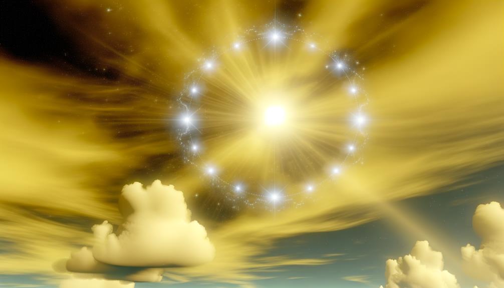 heavenly spheres represent divinity