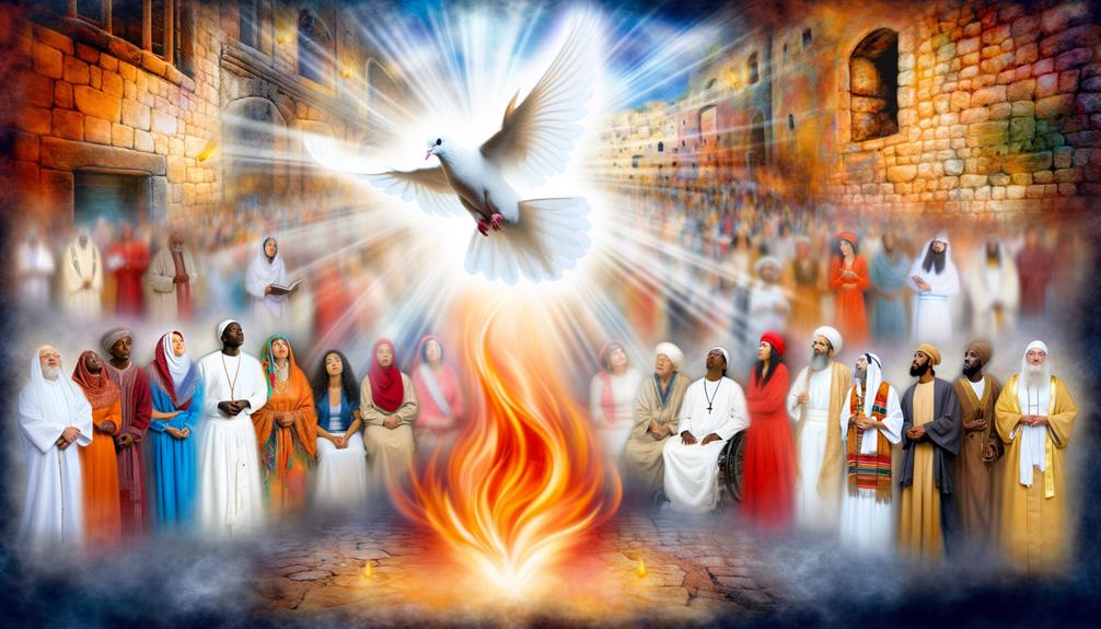 holy spirit s descent celebrated