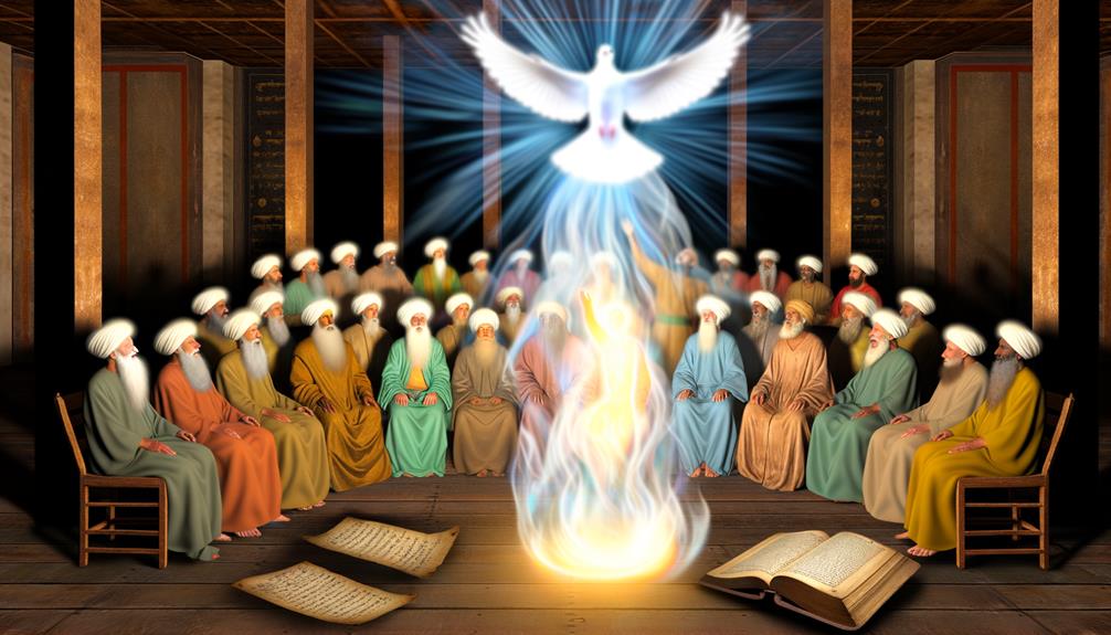 holy spirit s divine arrival