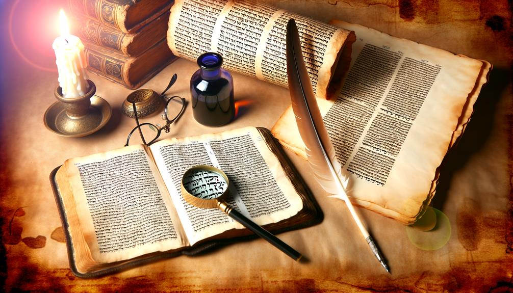in depth text examination