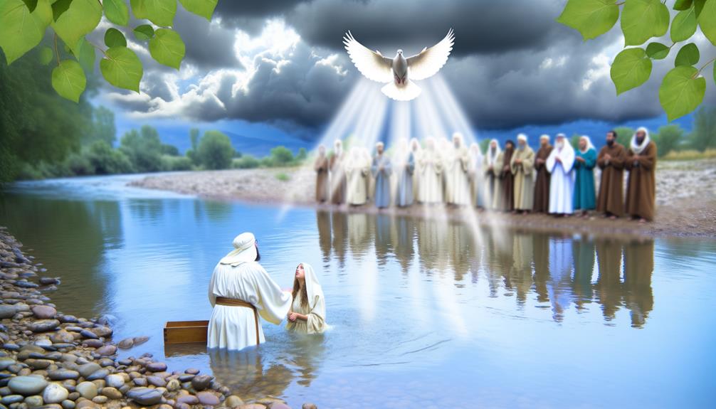 jesus baptism in jordan