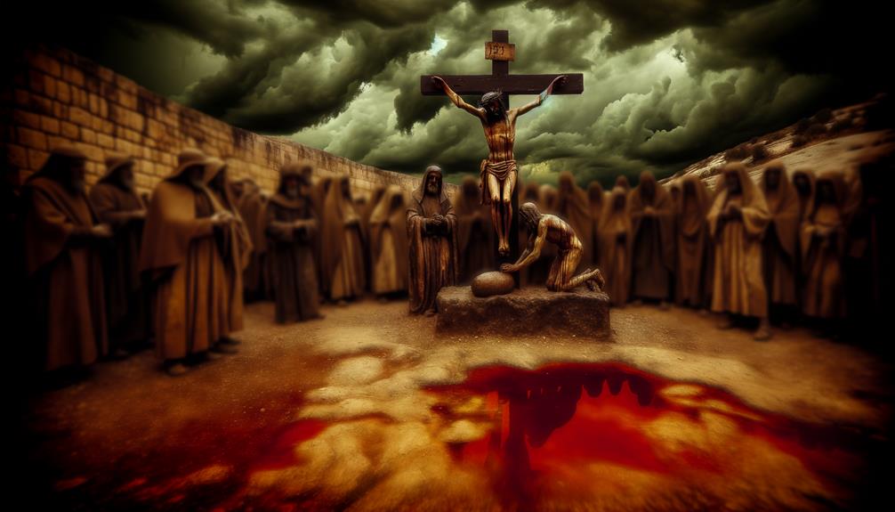 jesus sacrificial death event