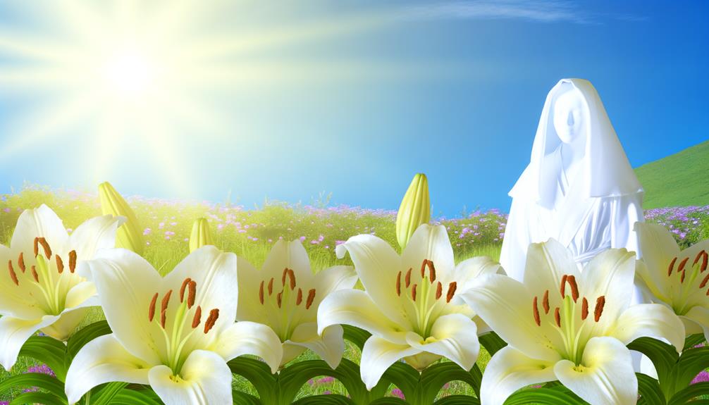 jesus teaches about lilies