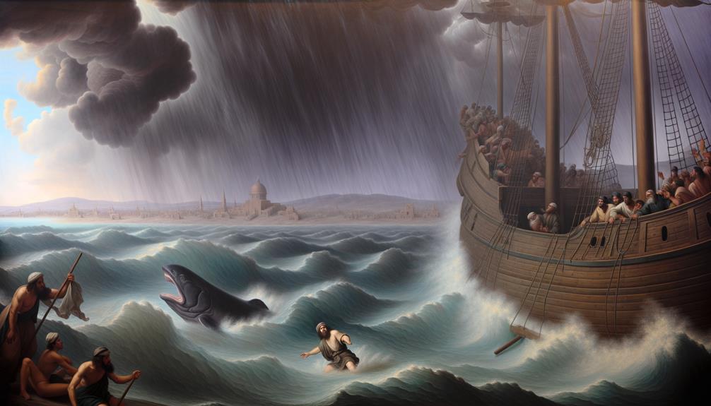 jonah s voyage from joppa