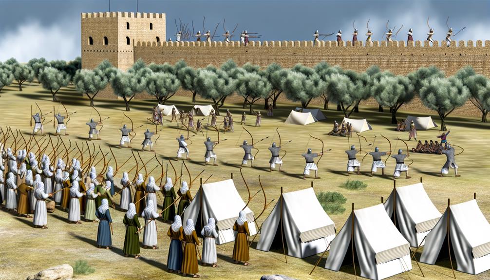 keilah s conflict with philistines