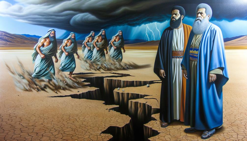 korah s actions led consequences