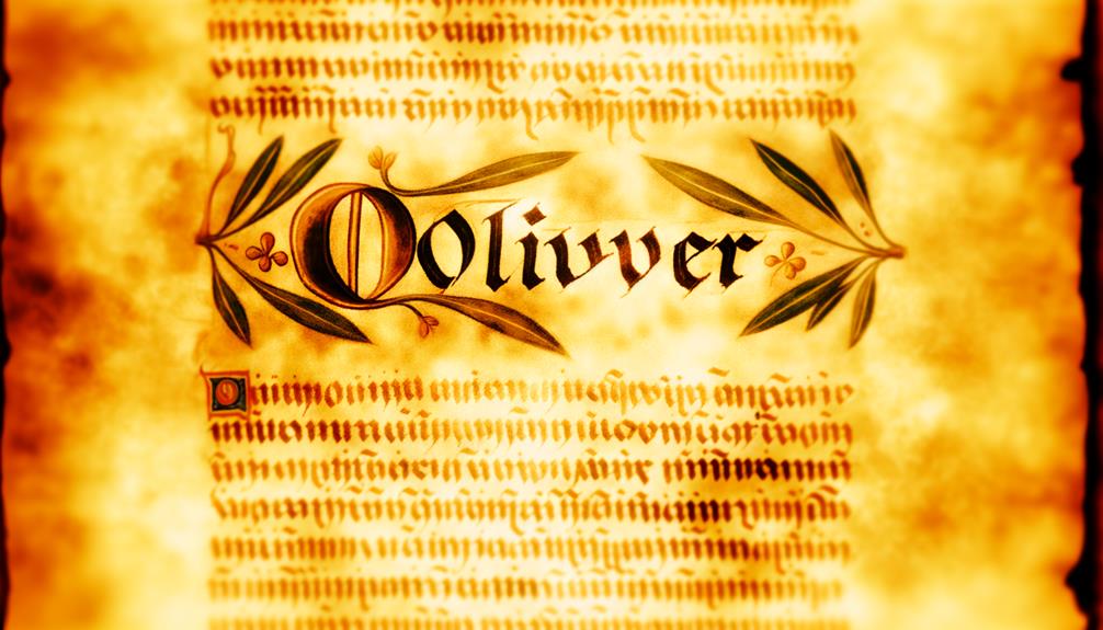 latin origin of oliver