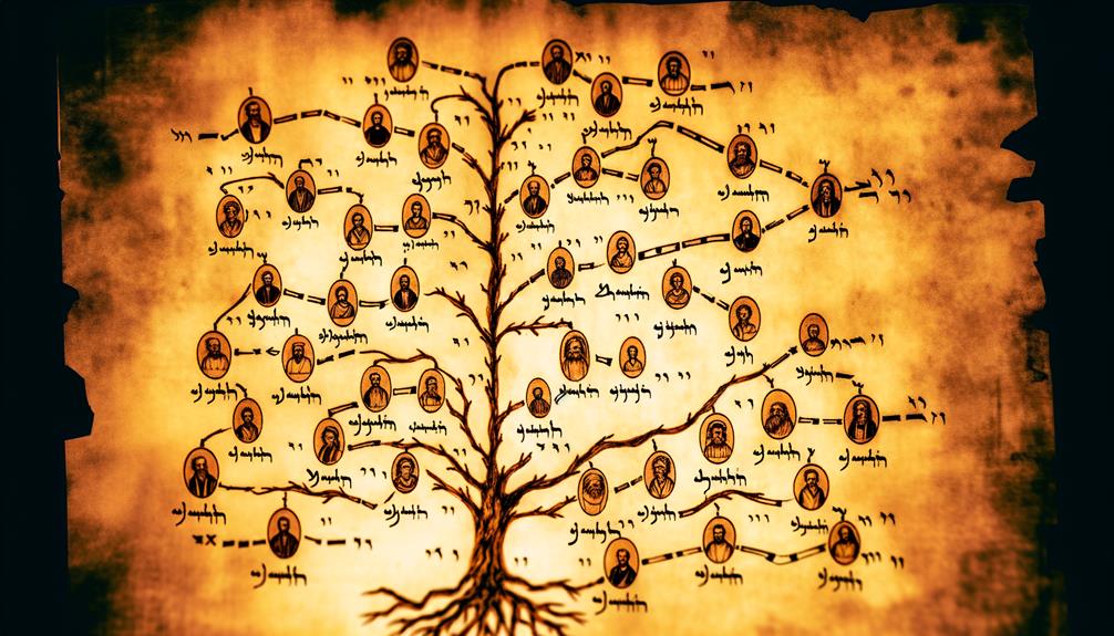lineage of abraham s family