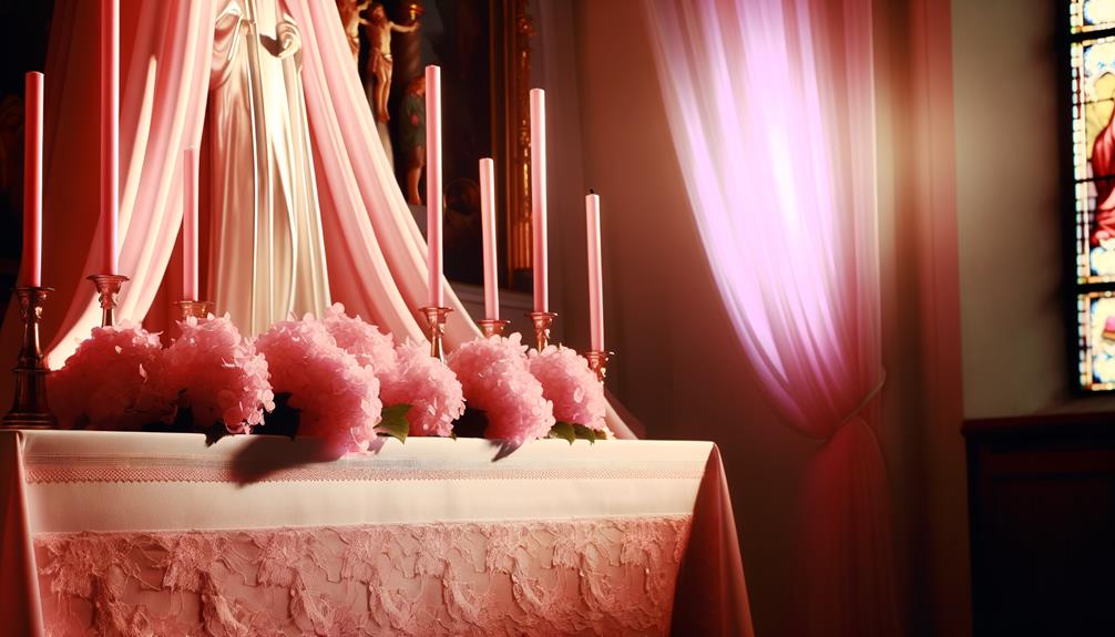 liturgical use of pink