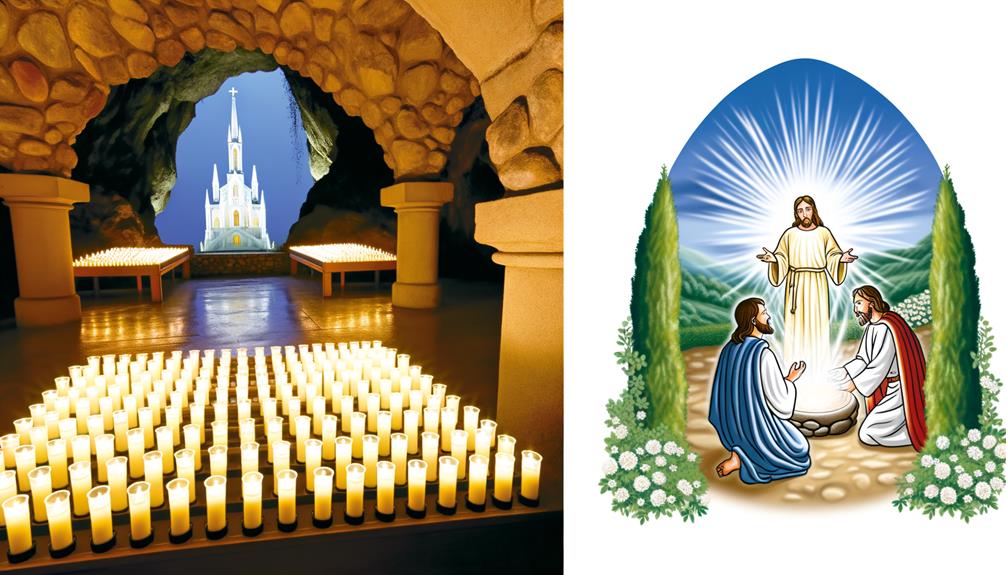 lourdes versus biblical miracles