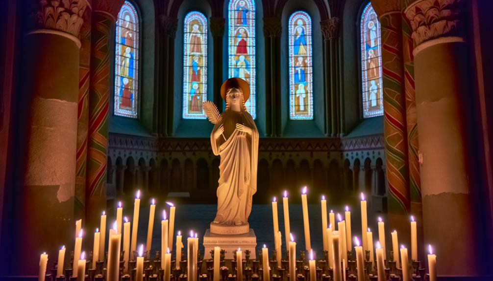 martyr patron saint vision