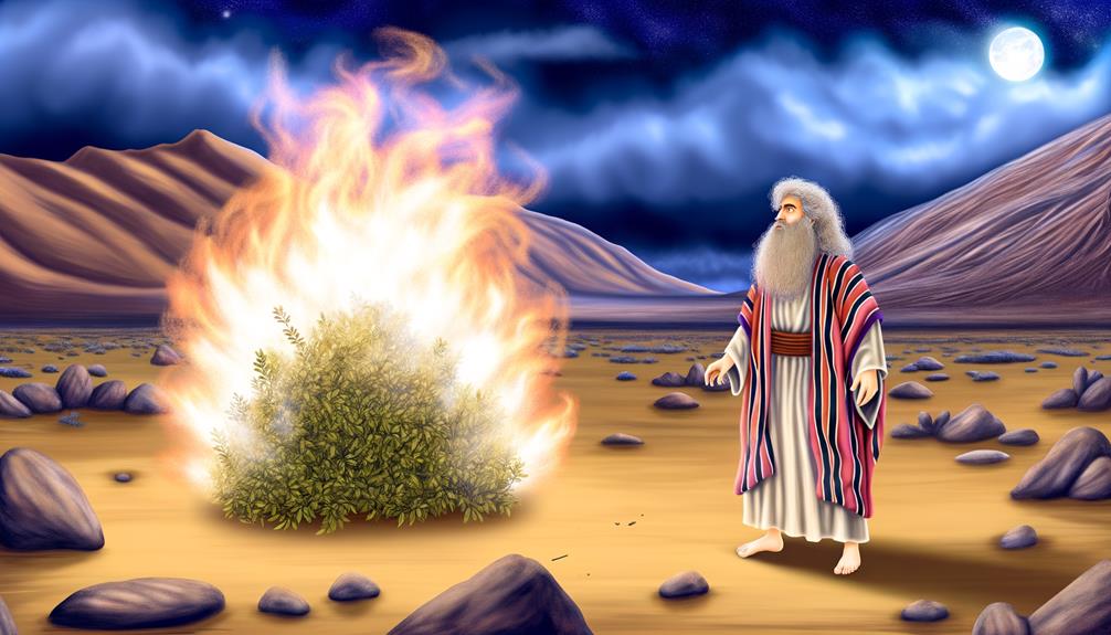 moses encounters divine revelation