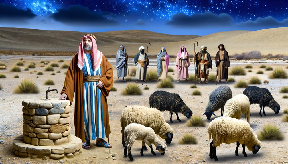 moses encounters midianite people