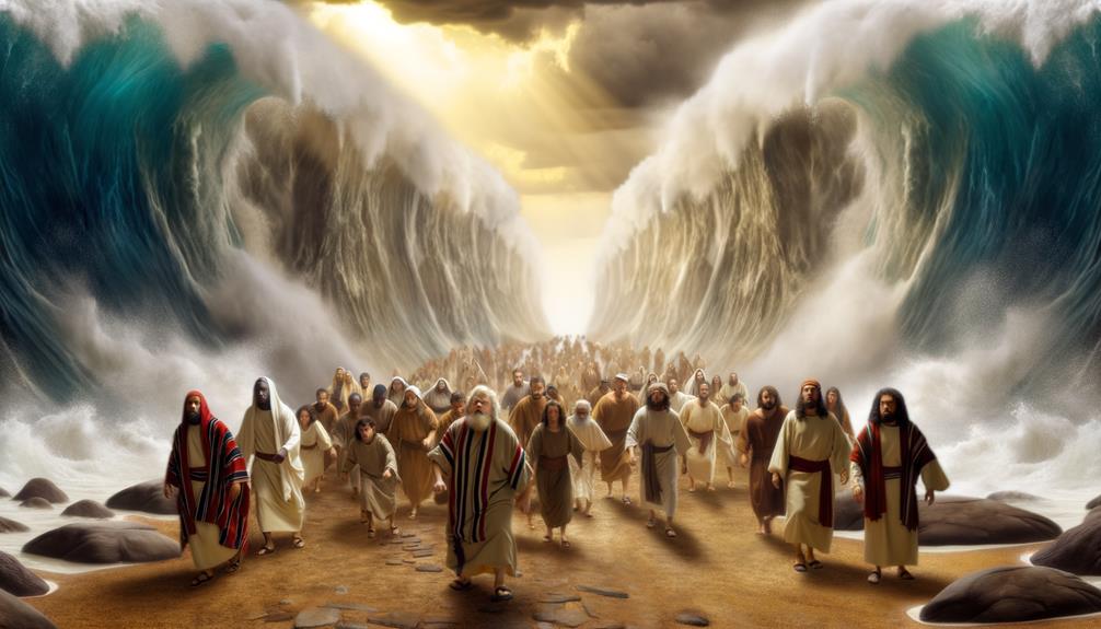 moses leads israel s exodus