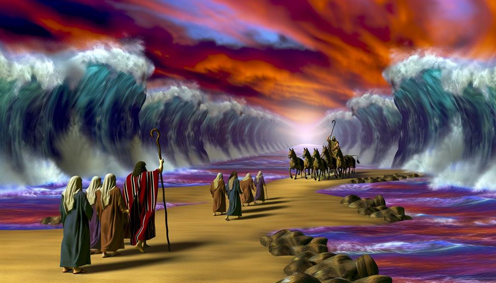 moses leads israel s exodus