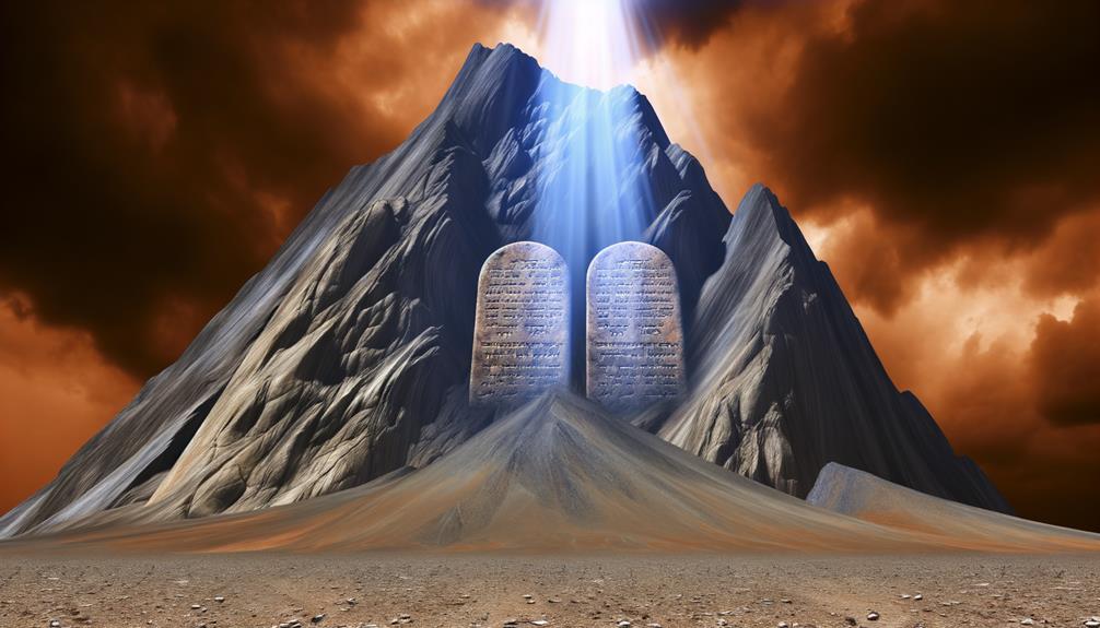 mount sinai s ten commandments