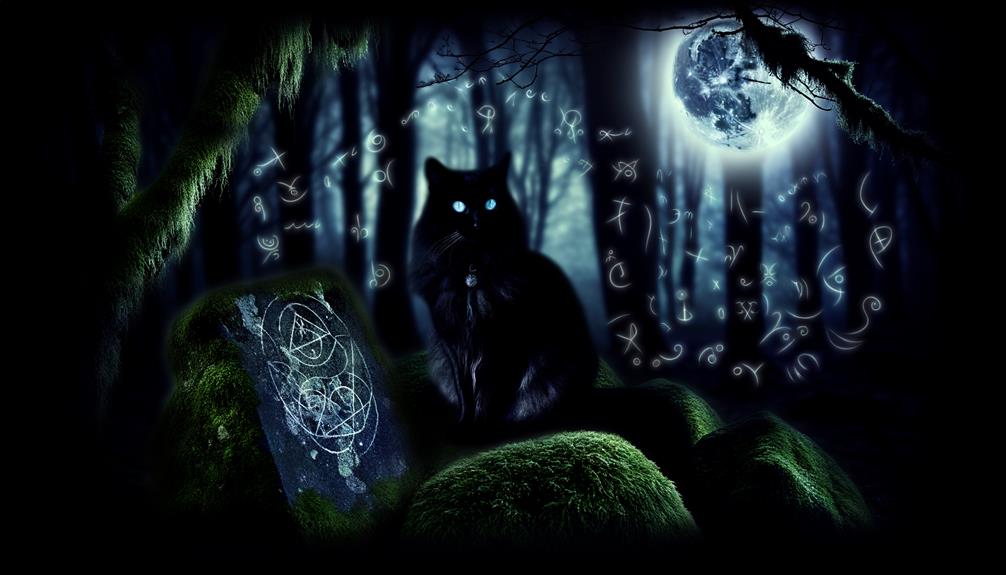 mystical significance of black cats