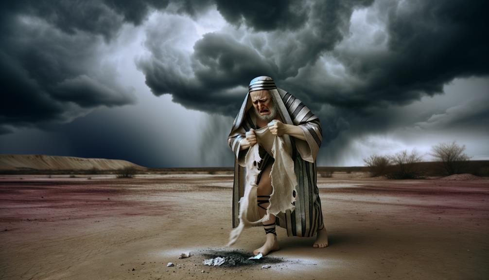 old testament grief expression