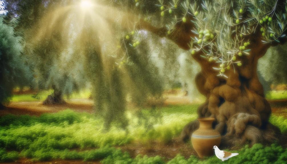 olive tree symbolism peace