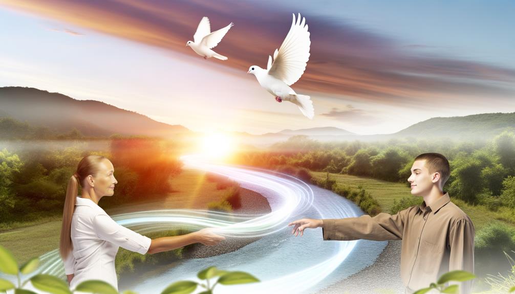 peaceful resolution brings blessings
