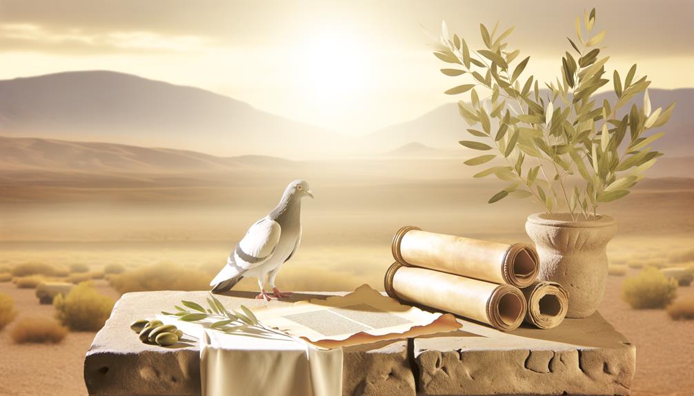 pigeons mentioned in scripture