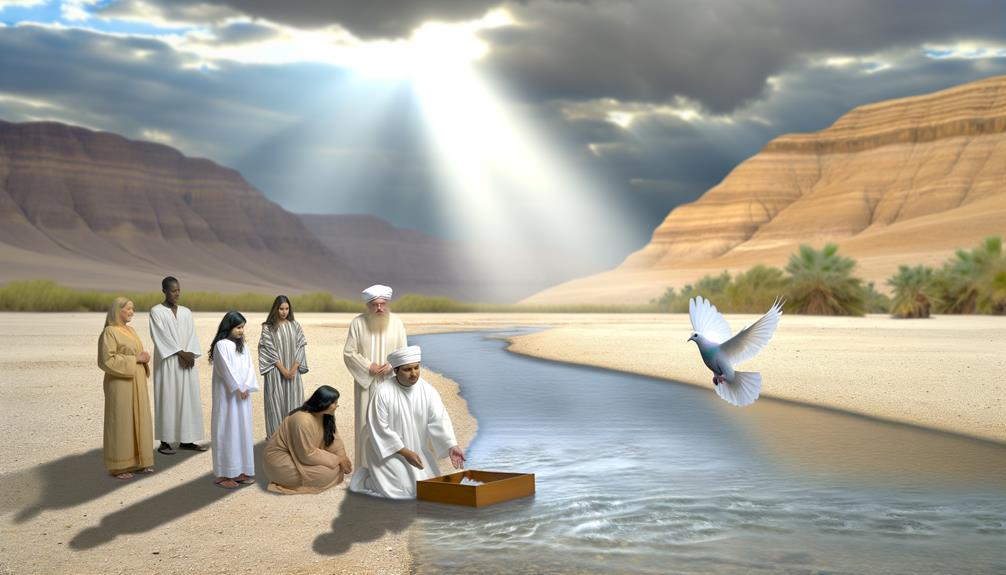 prophet baptizing jesus christ