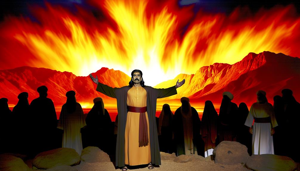 prophet confronts baal worshippers