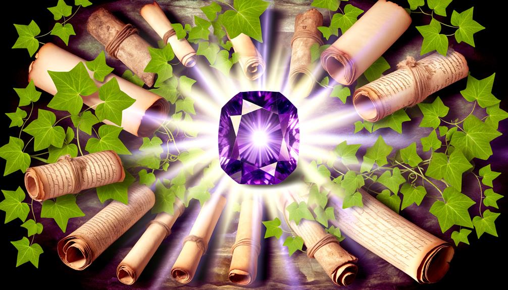 purple gemstone s spiritual significance