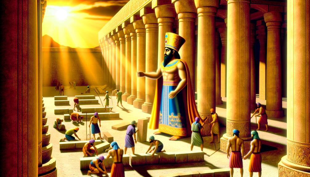 restoration of sacred structure