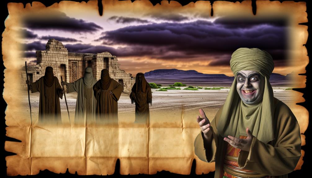 sacred satire in scripture