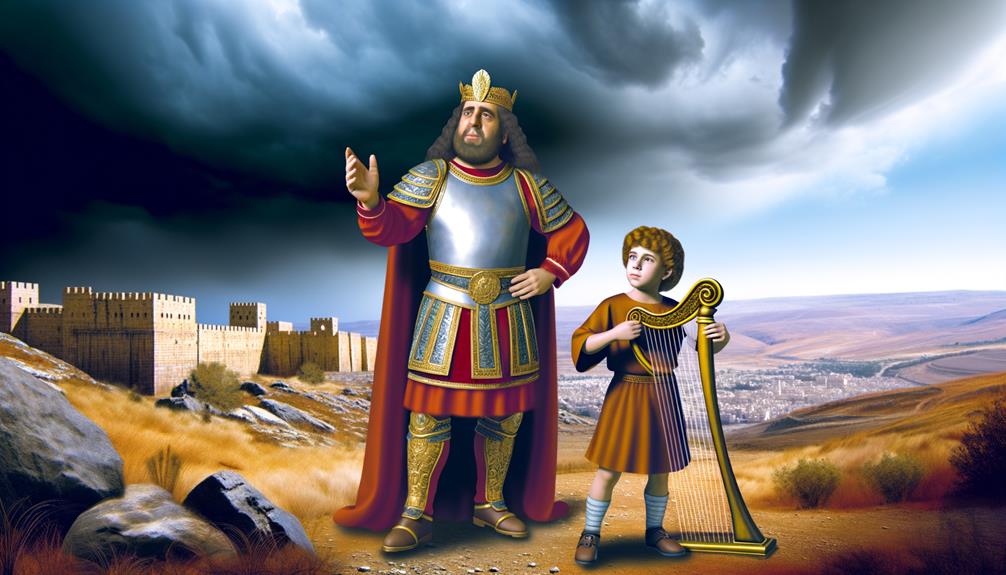 saul and david s reigns